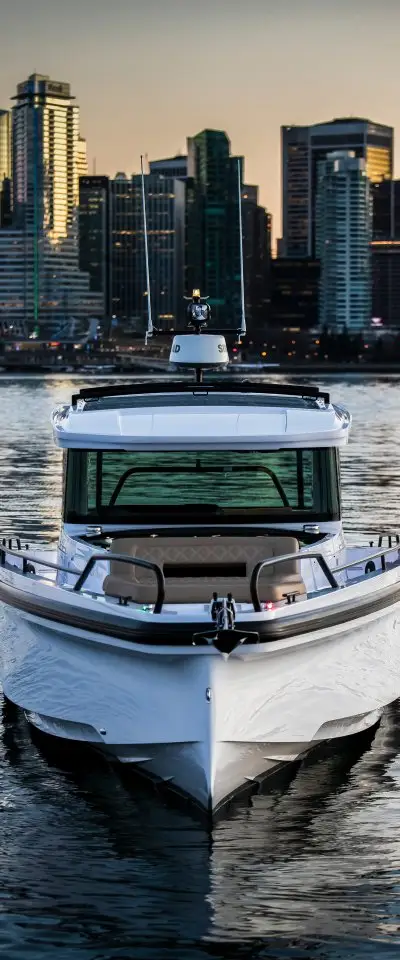 Axopar 37 XC Cross Cabin marketing photo