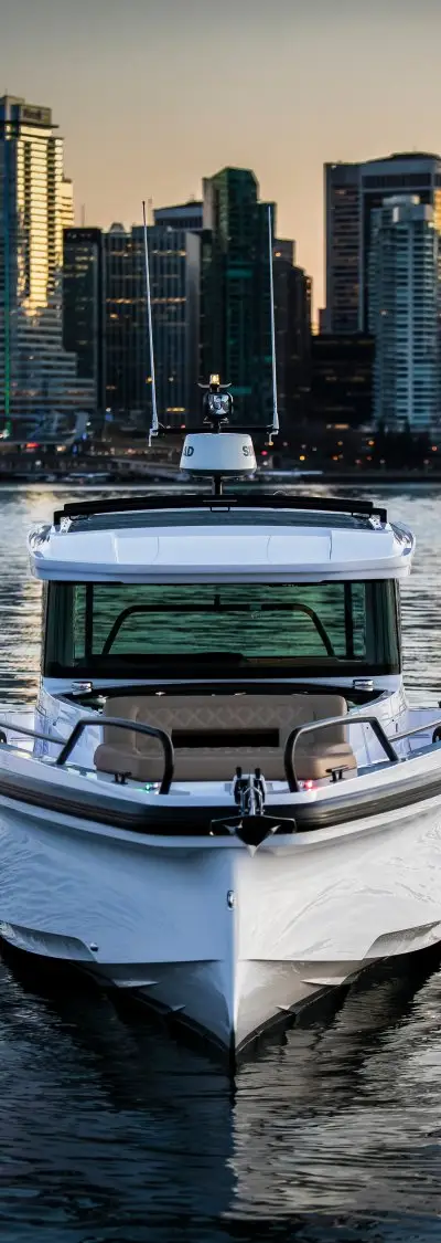 Axopar 37 XC Cross Cabin marketing photo