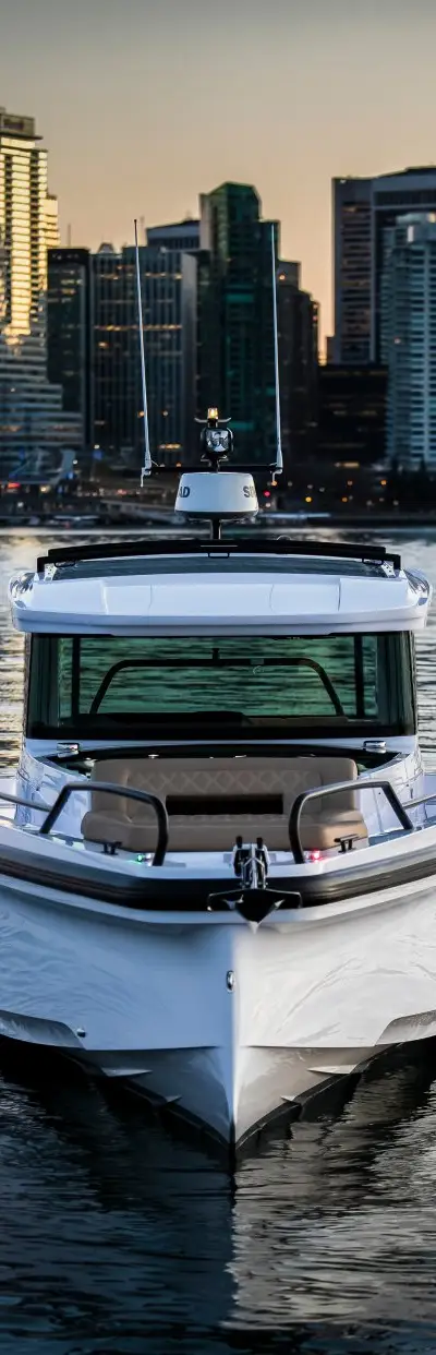 Axopar 37 XC Cross Cabin marketing photo