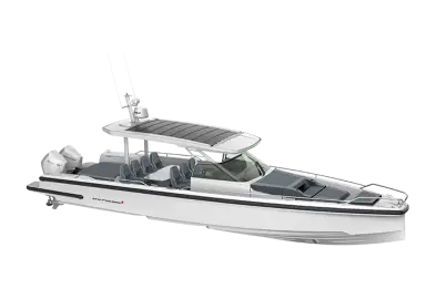 Axopar 38 Sun Top marketing photo
