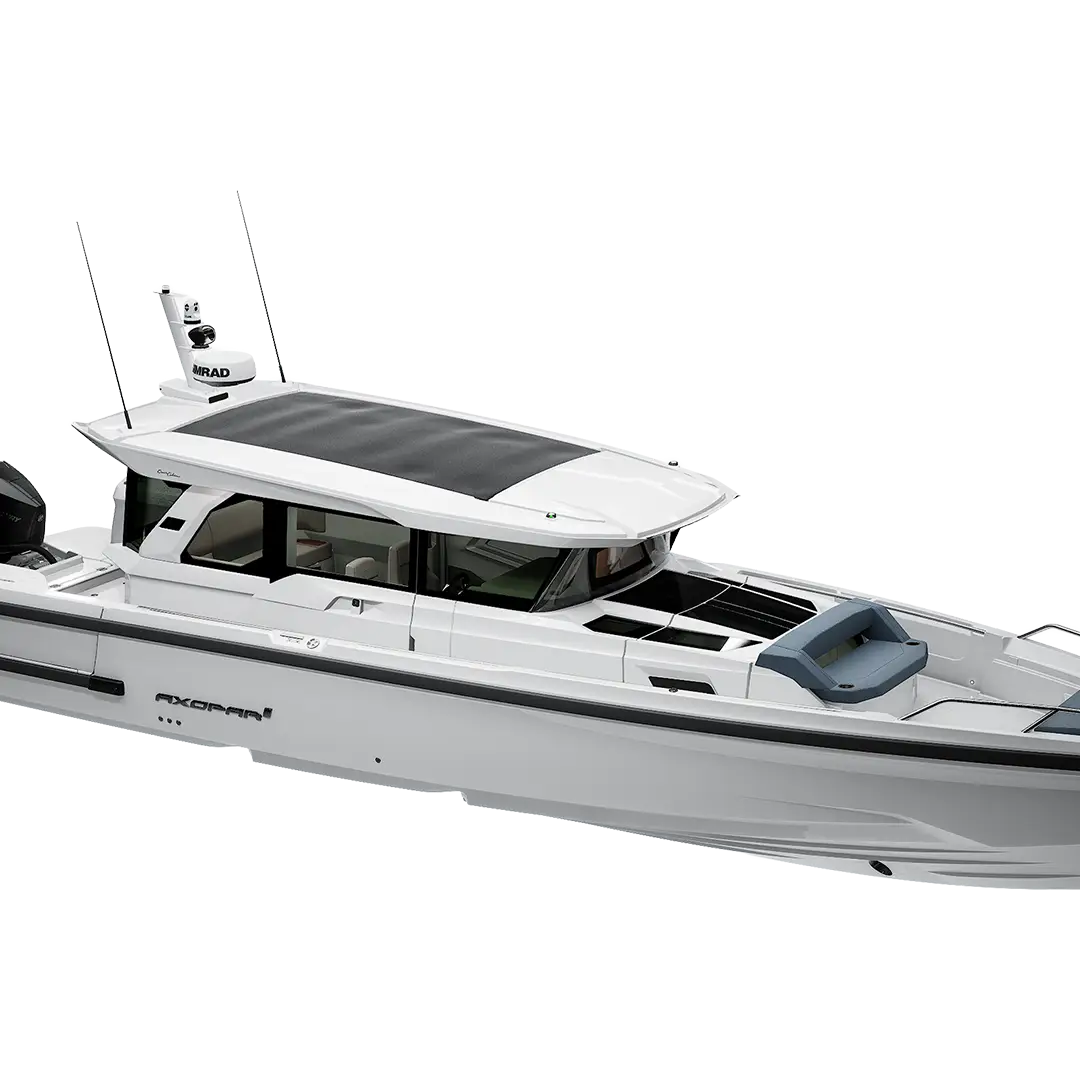 Axopar 38 XC Cross Cabin marketing photo