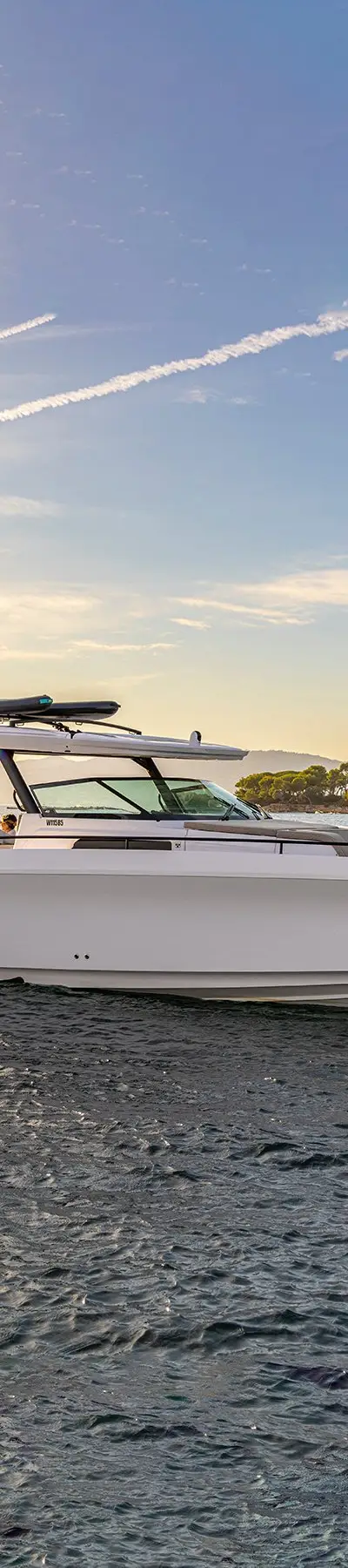 Axopar 38 XC Cross Cabin marketing photo