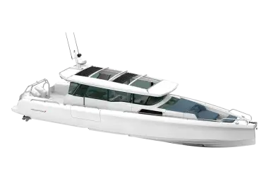 Axopar 38 XC Cross Cabin marketing photo