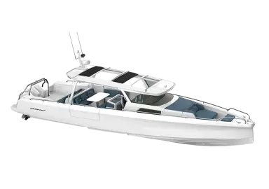 Axopar 38 XC Cross Cabin marketing photo