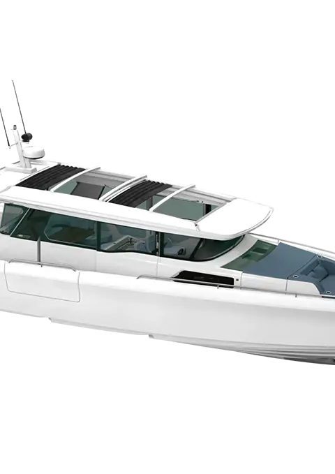 Axopar 45 XC Cross Cabin marketing photo
