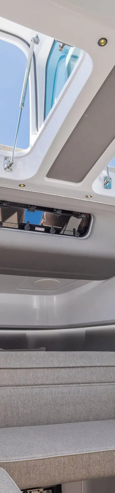 Axopar 45 XC Cross Cabin marketing photo