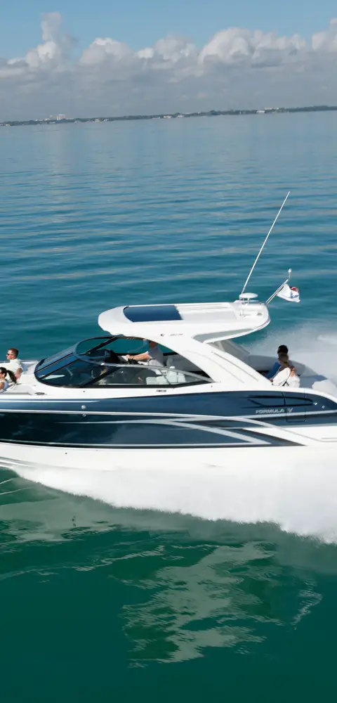 360 Crossover Bowrider marketing photo