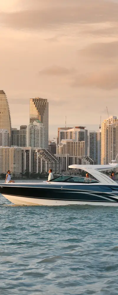 360 Crossover Bowrider marketing photo