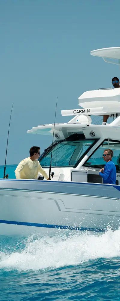 387 Center Console Fish marketing photo