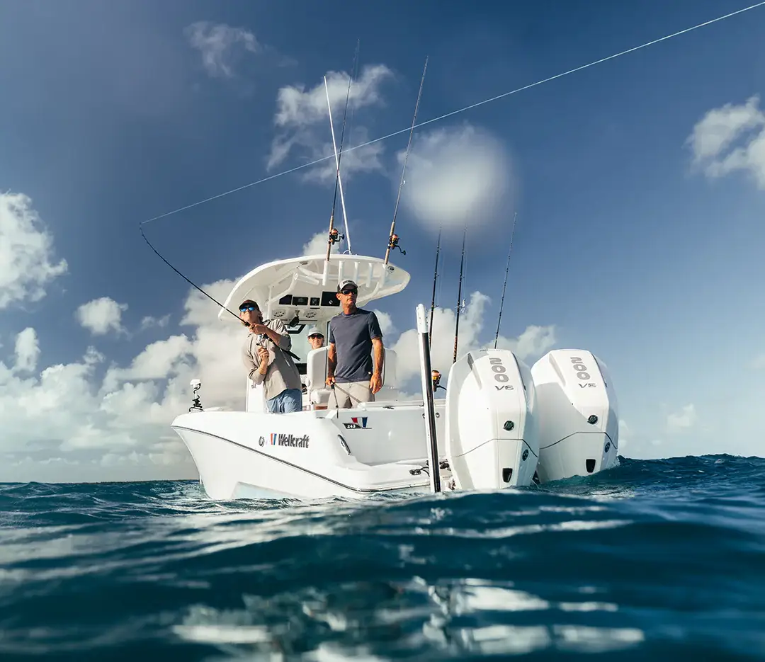 Wellcraft 243 Fisherman marketing photo