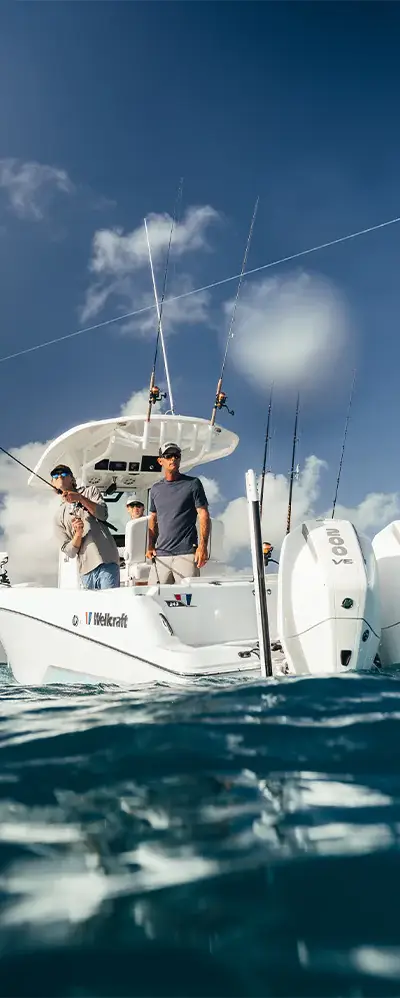 Wellcraft 243 Fisherman marketing photo
