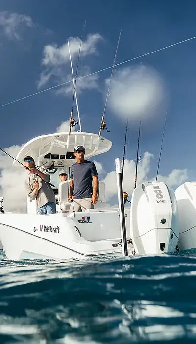 Wellcraft 243 Fisherman marketing photo